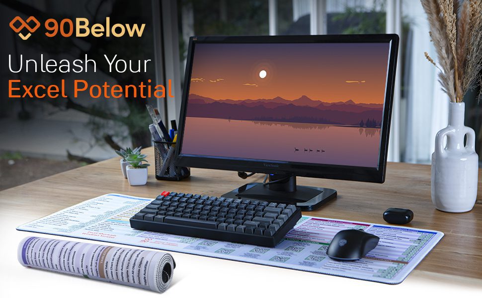 DeskGuide Pro Smart Mat for Excel – 90 Below